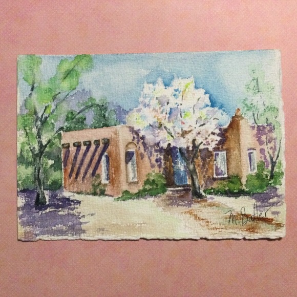 2 Small Orig. Watercolors by Myra Butler - Picture 4 of 8